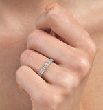 Eternity Ring 0.33ct Diamond 9k White Gold