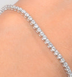 Diamond Tennis Bracelet Chloe 3.00ct Premium Claw Set 18k White Gold