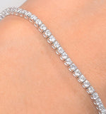 Diamond Tennis Bracelet 18k White Gold Chloe 3.00ct G/vs