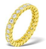 Eternity Ring Emily Diamond 1.15ct H/si And 18k Gold