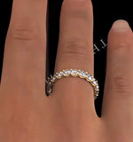 Eternity Ring Chloe 18k Gold Diamond 2.00ct H/si