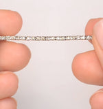 1ct Diamond Tennis Bracelet Claw Set In 9k Yellow Gold
