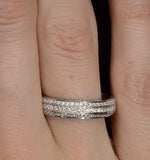 Diamond Eternity Ring - Cosmopolitan - 0.53ct 18k White Gold - N4529