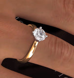 2 Carat Diamond Engagement Ring Lily Lab G/vs1 18k Gold Igi Certified