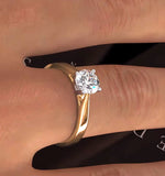 2 Carat Diamond Engagement Ring Petra Lab H/si1 Igi Certified 18k Gold