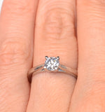 Engagement Ring Certified 0.50ct Petra Platinum G/si2